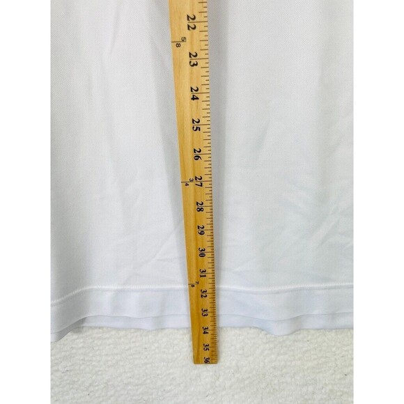 FootJoy Golf Polo Shirt Men’s Size XL White Performance Short Sleeve Logo - Picture 6 of 8